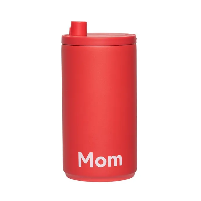 Design Letters kubek termiczny 350 ml - Mom-Coral - Design Letters