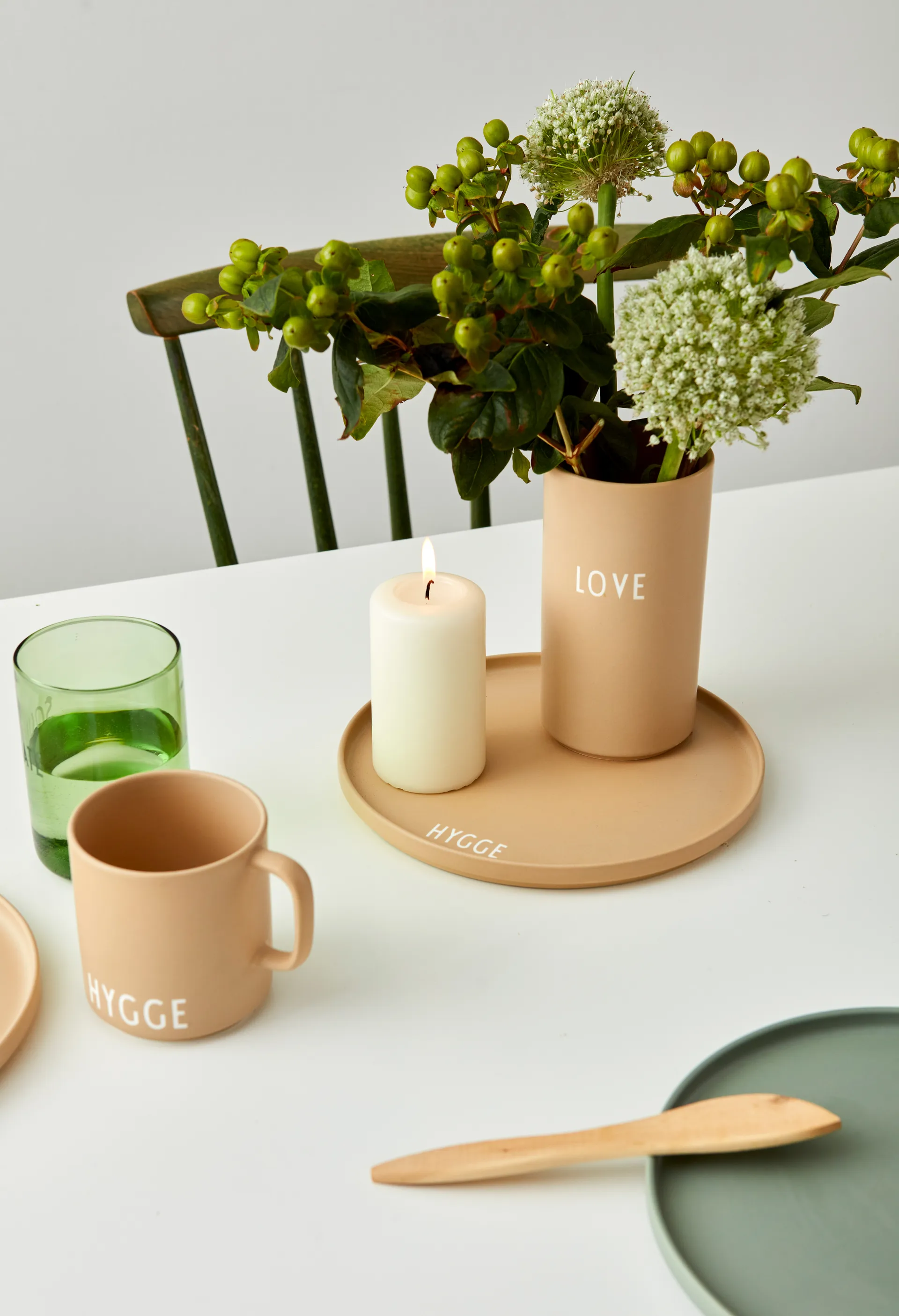 Design Letters kubek ulubiony z uchwytem 250 ml, Hygge Design Letters