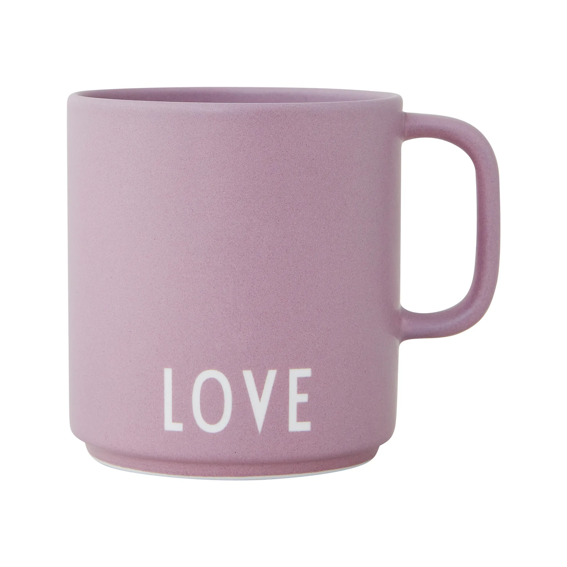 Design Letters kubek ulubiony z uchwytem 250 ml, Love-lavender Design Letters