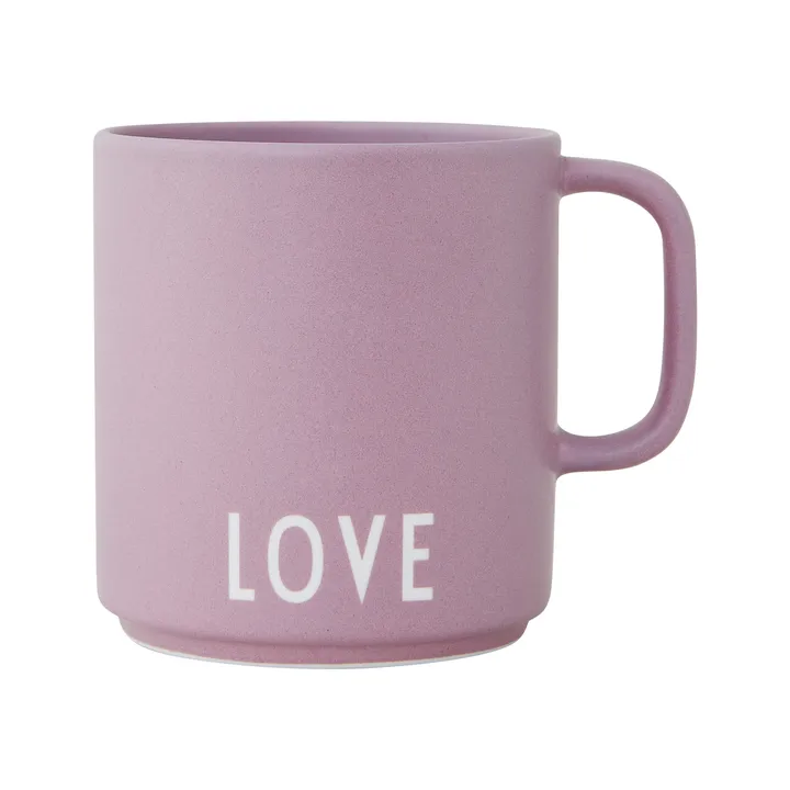 Design Letters kubek ulubiony z uchwytem 250 ml - Love-lavender - Design Letters