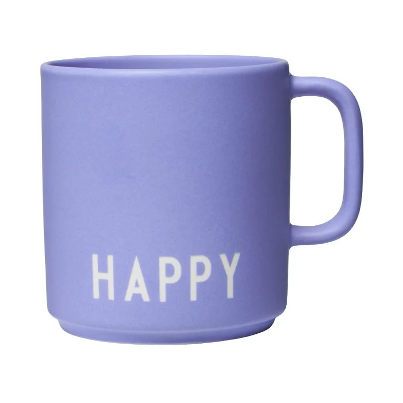 Design Letters kubek ulubiony z uchwytem 250 ml, Pale Design Letters
