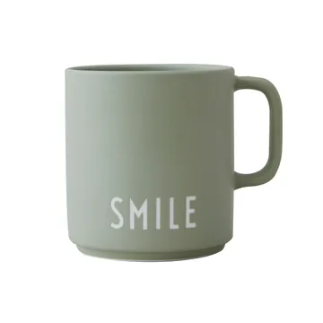 Design Letters kubek ulubiony z uchwytem 250 ml - Smile - Design Letters
