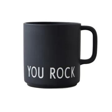 Design Letters kubek ulubiony z uchwytem 250 ml - You rock - Design Letters