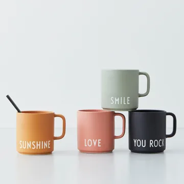 Design Letters kubek ulubiony z uchwytem 250 ml - You rock - Design Letters