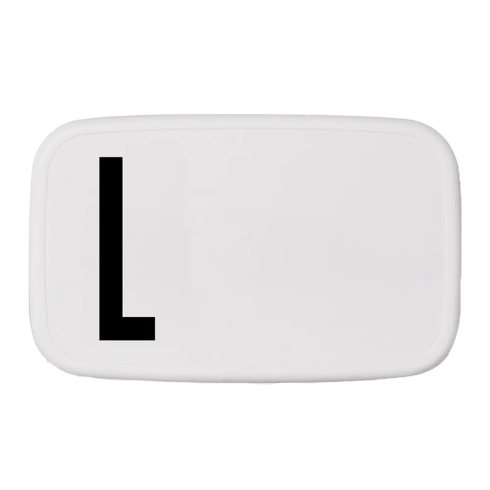 Design Letters lunch box, L Design Letters