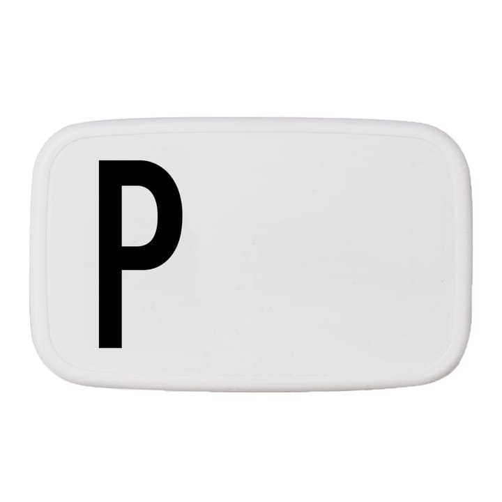 Design Letters lunch box - P - Design Letters