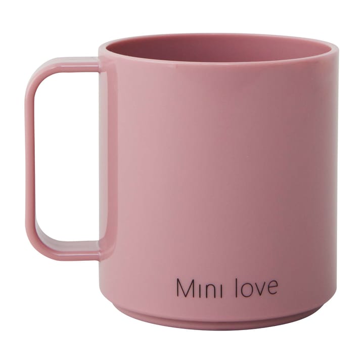 Design Letters Mini Love kubek z uchwytem - Ash rose - Design Letters