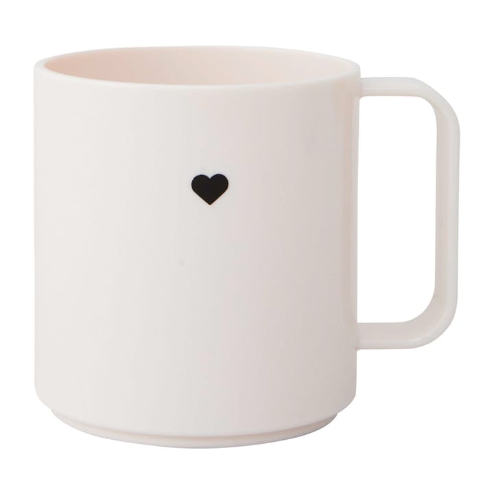 Design Letters Mini Love kubek z uchwytem, Biały Design Letters