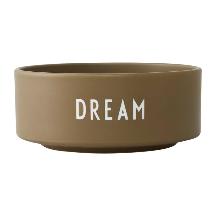 Design Letters misa na przekąski Ø12 cm, Dream-olive green Design Letters