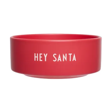 Design Letters misa na przekąski Ø12 cm - Santa-faded rose - Design Letters