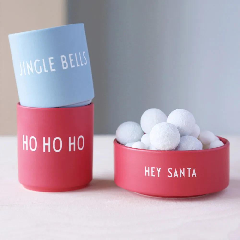 Design Letters misa na przekąski Ø12 cm, Santa-faded rose Design Letters