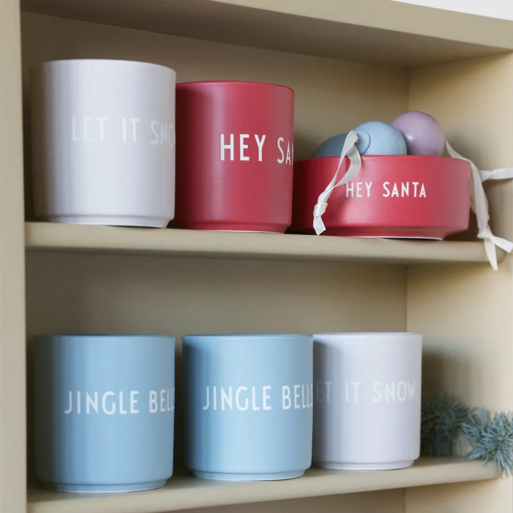 Design Letters misa na przekąski Ø12 cm, Santa-faded rose Design Letters