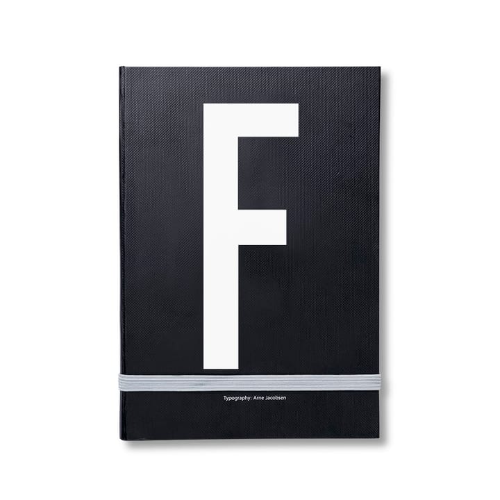 Design Letters personalizowany notatnik - F - Design Letters