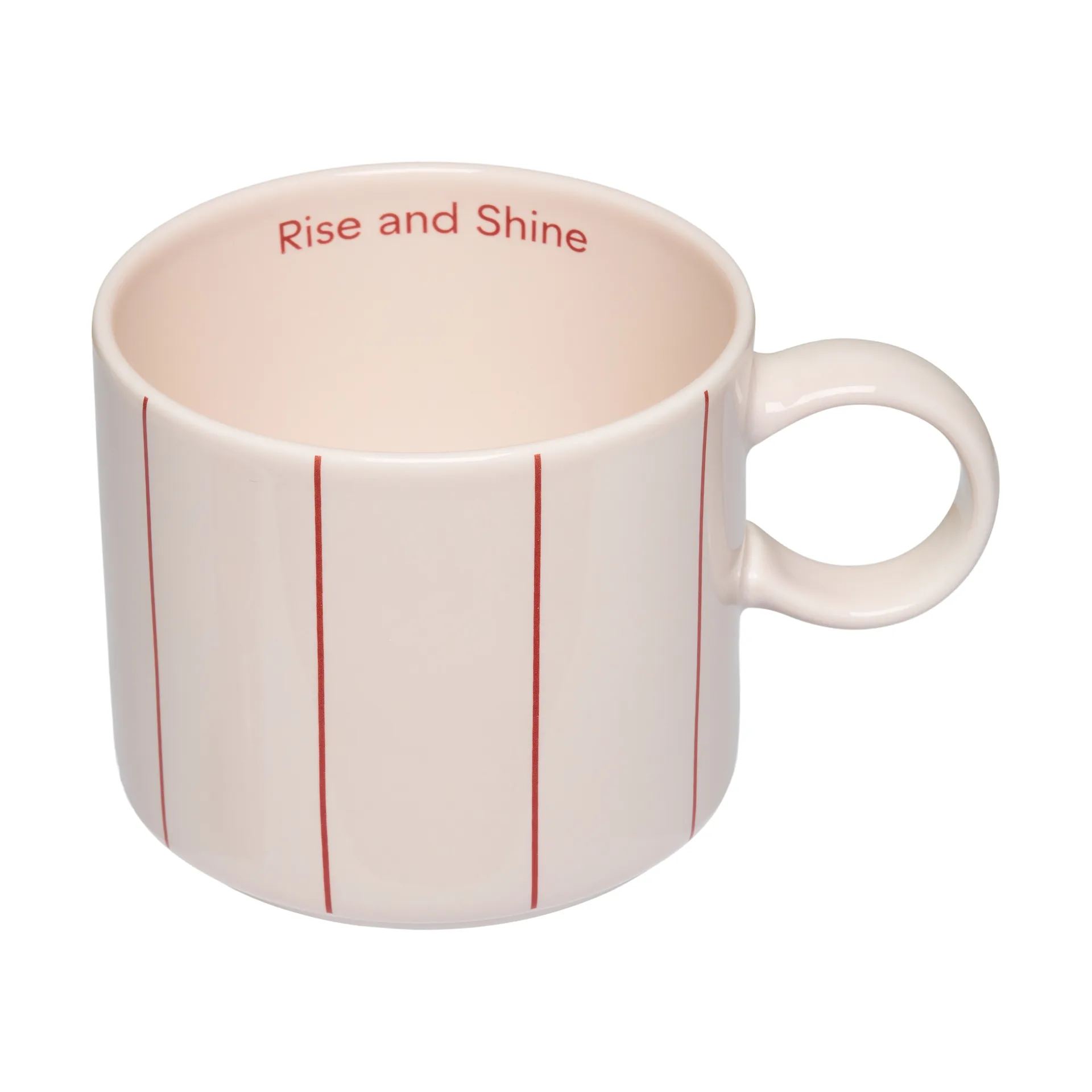 Design Letters Pyjamas Jumbo filiżanka 40 cl, Faded rose-pastel beige Design Letters