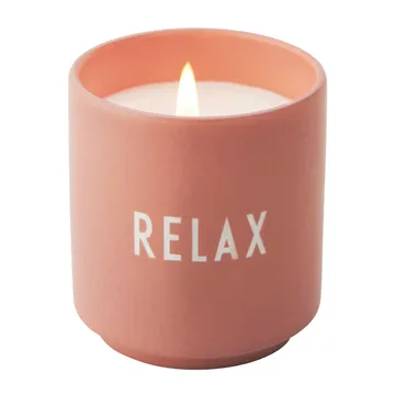 Design Letters świeca zapachowa Ø5,5 cm - Relax-nude - Design Letters
