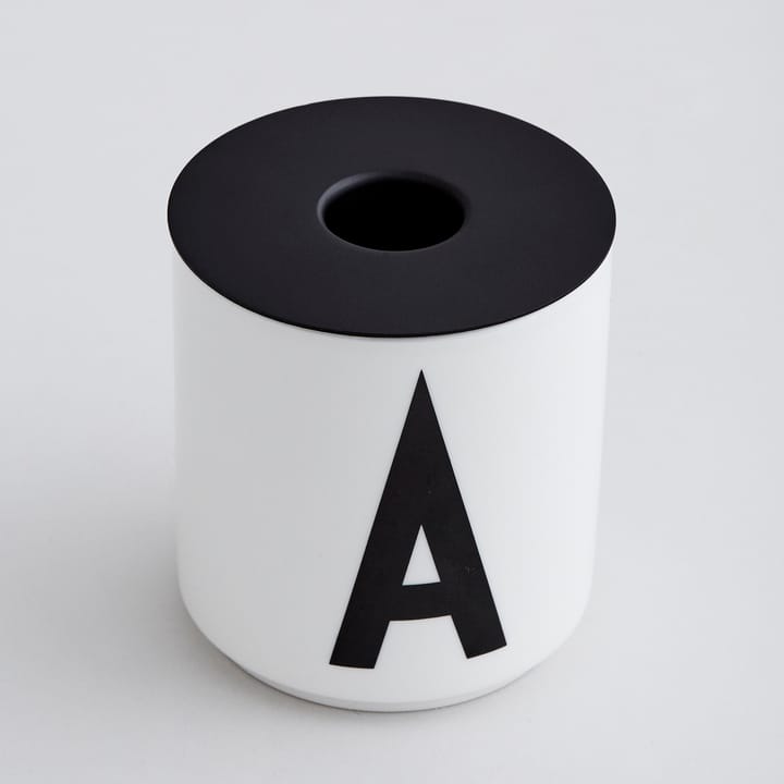 Design Letters świecznik do kubka - Czarny - Design Letters