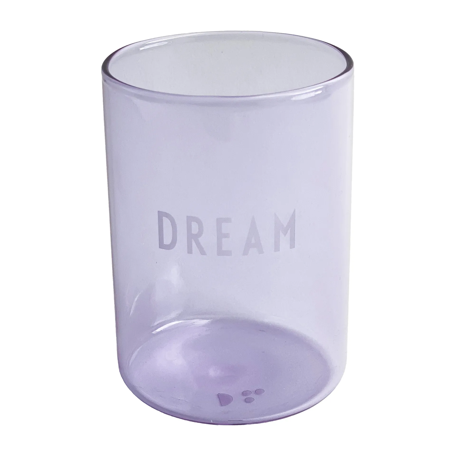 Design Letters szklanka 350 ml, Fioletowy Design Letters