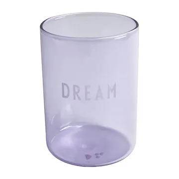 Design Letters szklanka 350 ml - Fioletowy - Design Letters