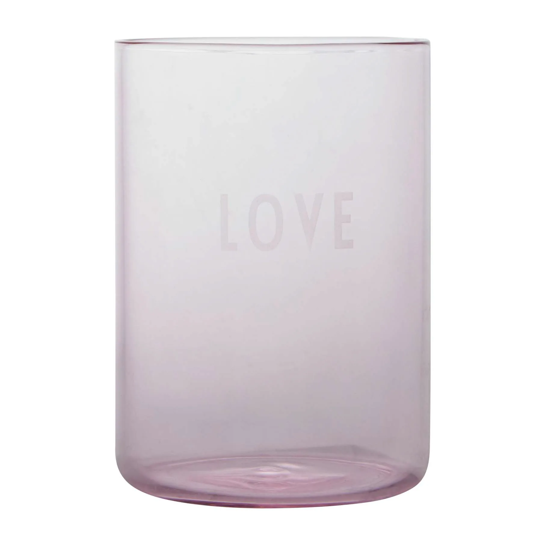 Design Letters szklanka 350 ml, Love-rose Design Letters