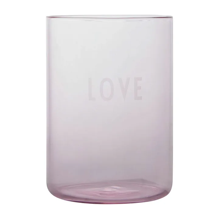 Design Letters szklanka 350 ml - Love-rose - Design Letters