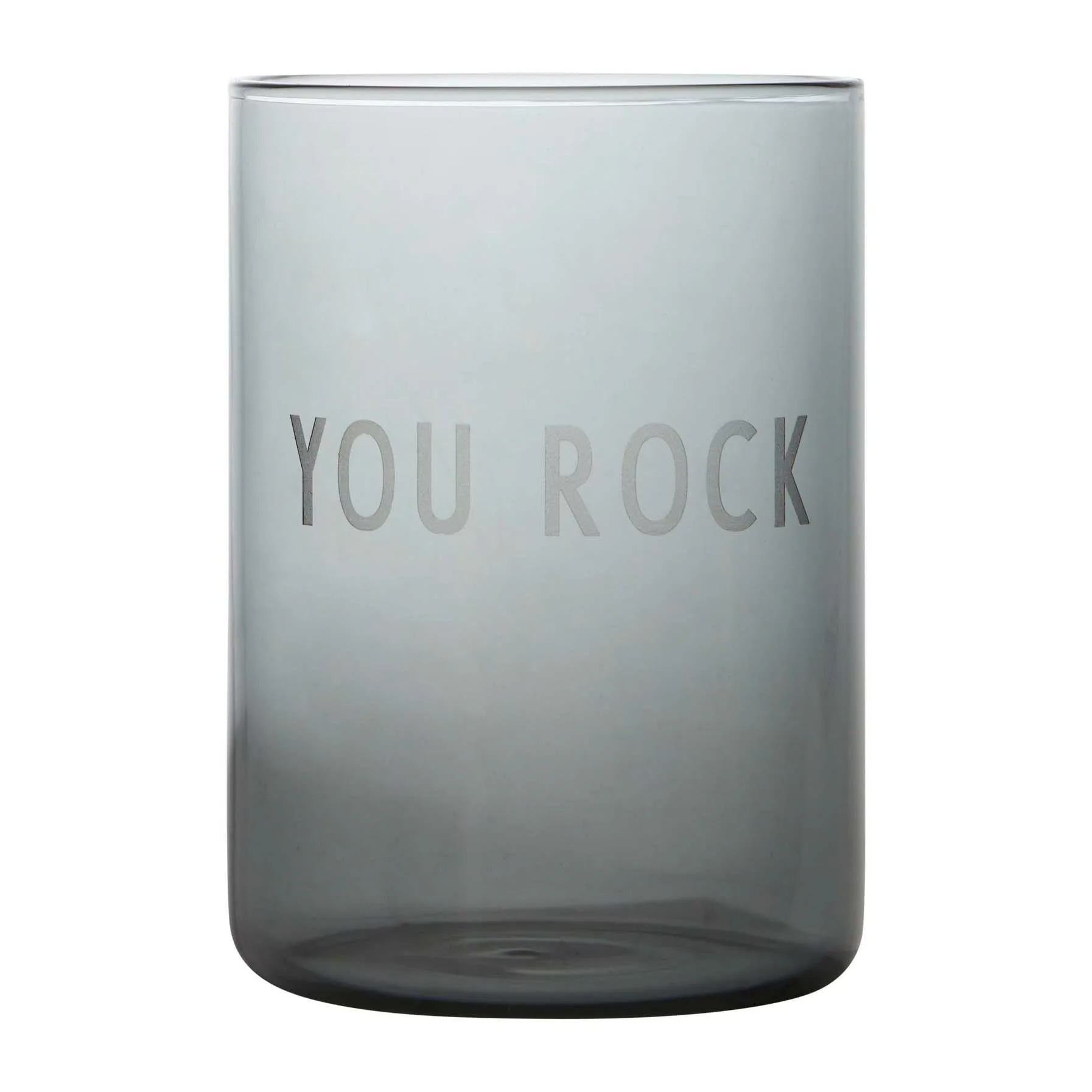 Design Letters szklanka 350 ml, Ty rock-black Design Letters