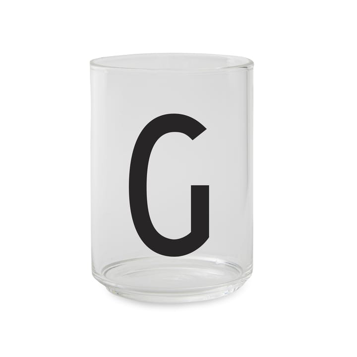 Design Letters szklanka - G - Design Letters