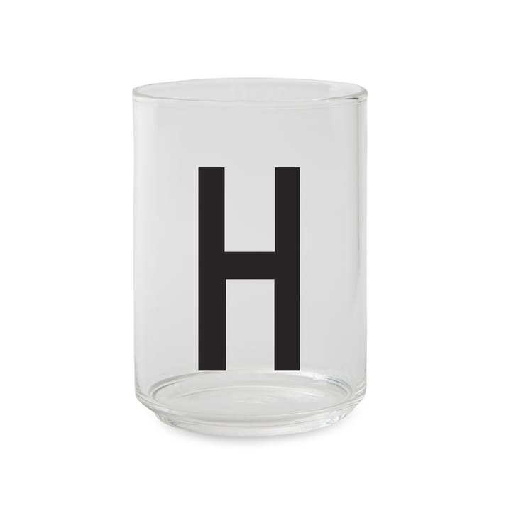 Design Letters szklanka - H - Design Letters