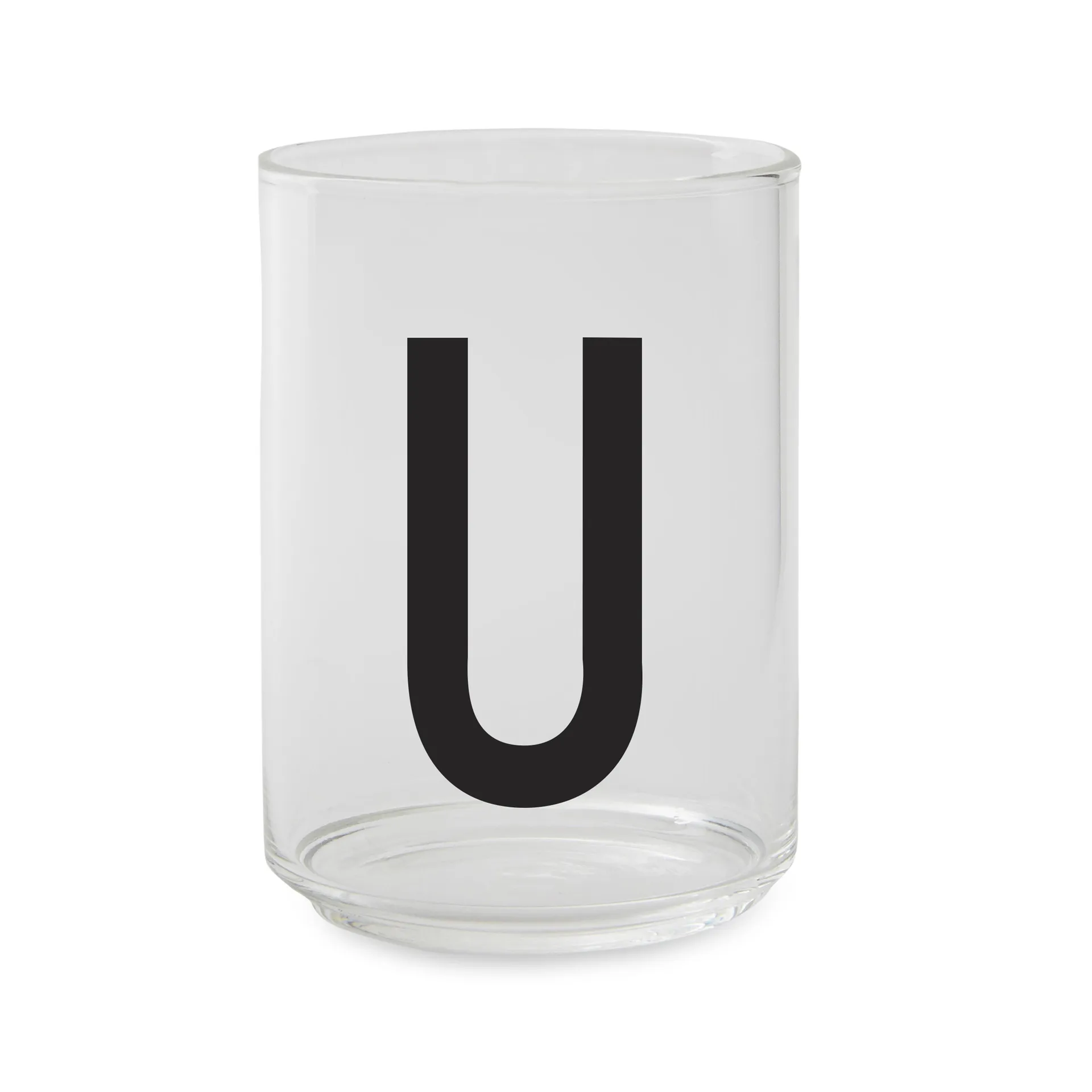 Design Letters szklanka, U Design Letters