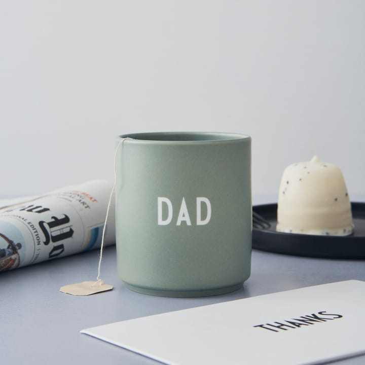 Design Letters ulubiony kubek 25 cl - Dad/Love-green - Design Letters