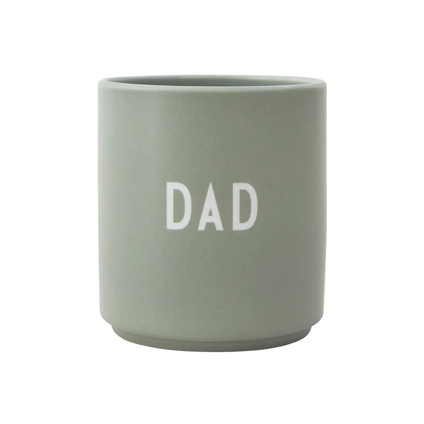 Design Letters ulubiony kubek 250 ml, Dad/Love-green Design Letters
