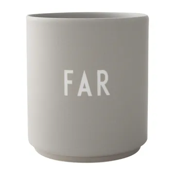 Design Letters ulubiony kubek 250 ml - Far-grey - Design Letters