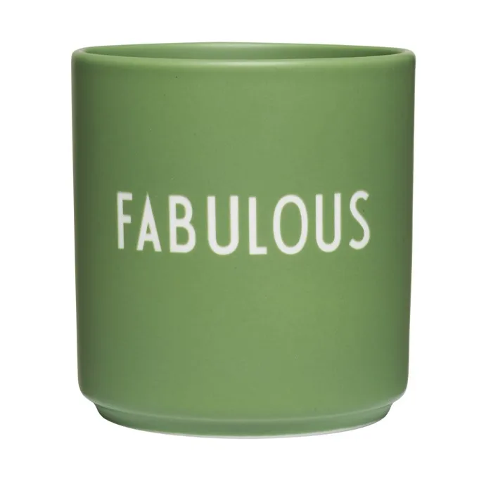 Design Letters ulubiony kubek 250 ml, Green Design Letters