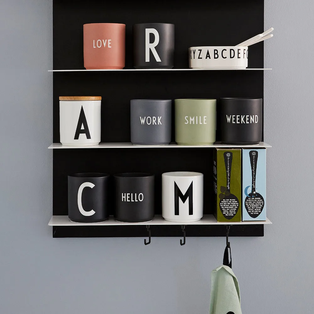 Design Letters ulubiony kubek 250 ml, Hello-black Design Letters