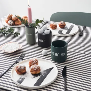 Design Letters ulubiony kubek 250 ml - Ho ho ho-dark green - Design Letters
