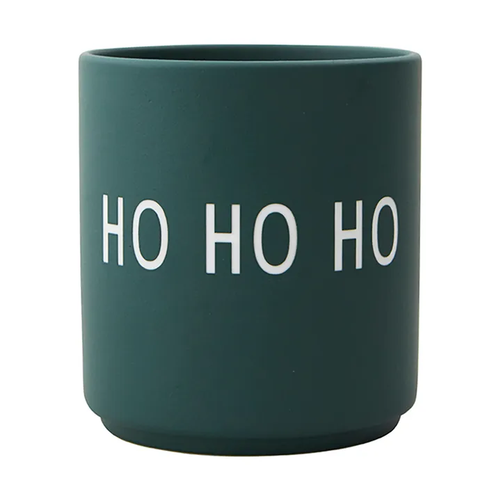 Design Letters ulubiony kubek 250 ml - Ho ho ho-dark green - Design Letters