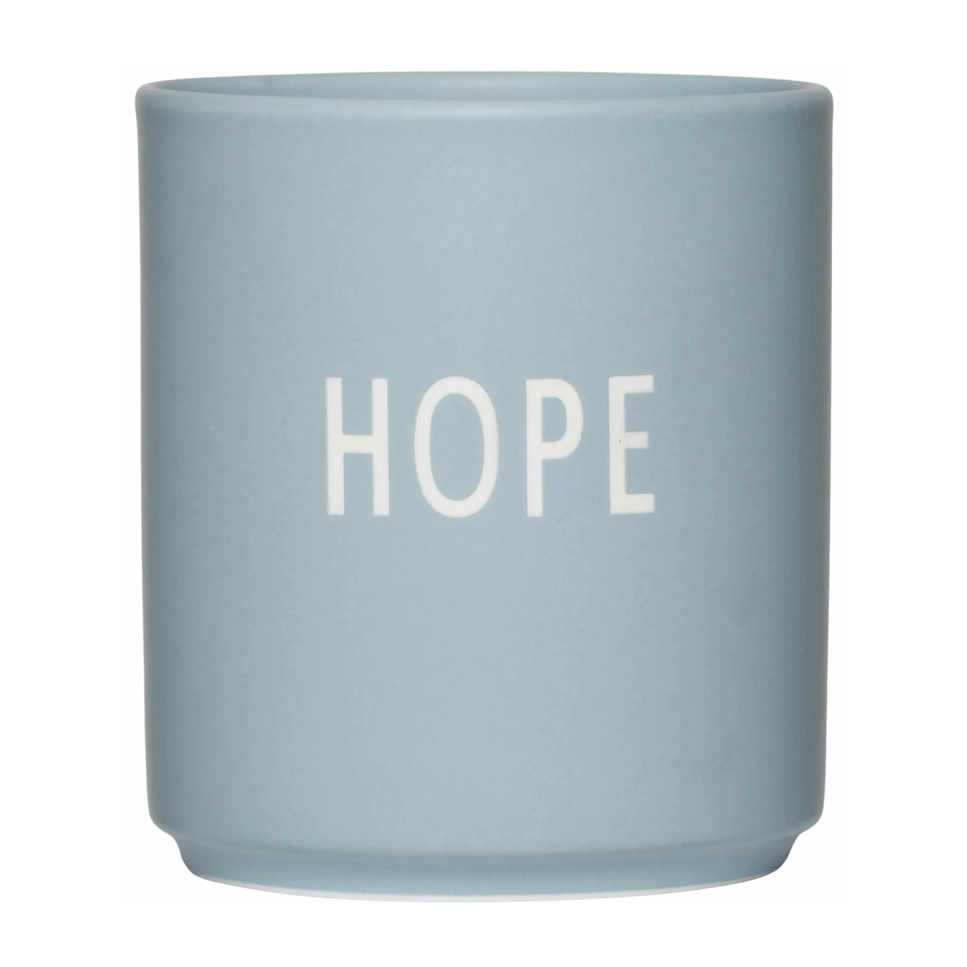 Design Letters ulubiony kubek 250 ml, Hope-light blue Design Letters