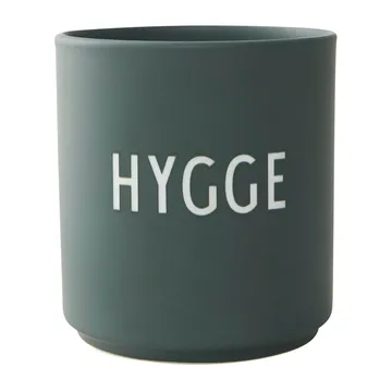 Design Letters ulubiony kubek 250 ml - Hygge-dark green - Design Letters