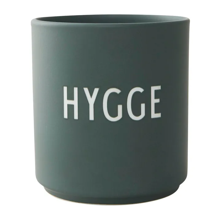 Design Letters ulubiony kubek 250 ml - Hygge-dark green - Design Letters