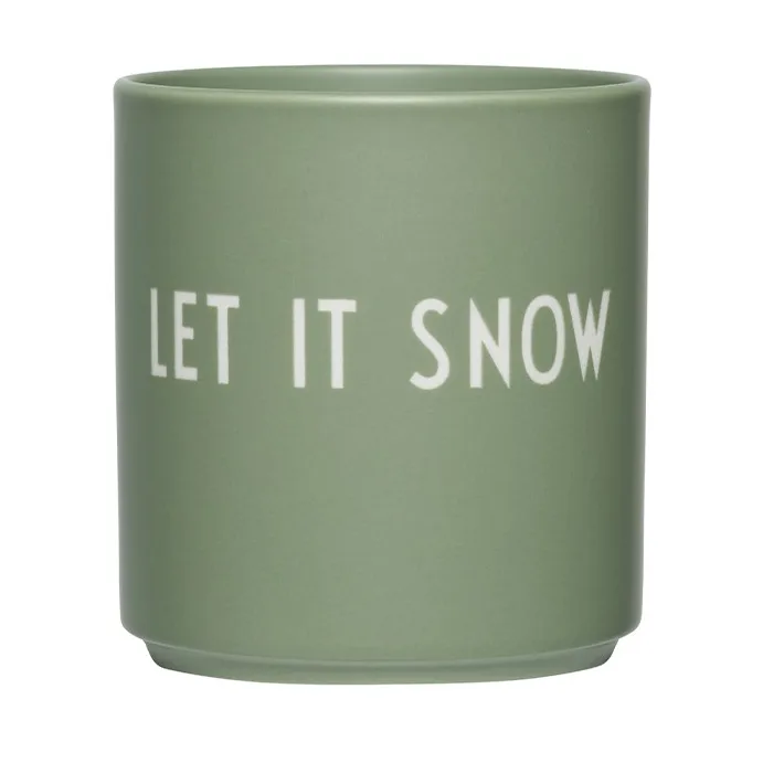 Design Letters ulubiony kubek 250 ml - Let it snow - Design Letters