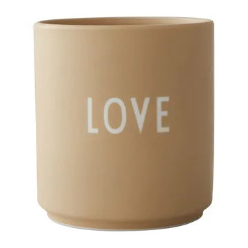 Design Letters ulubiony kubek 250 ml - Love-beige - Design Letters