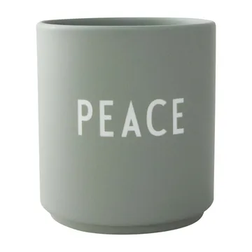 Design Letters ulubiony kubek 250 ml - Peace-green - Design Letters