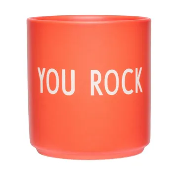 Design Letters ulubiony kubek 250 ml - Red, Fashion Colour Collection - Design Letters