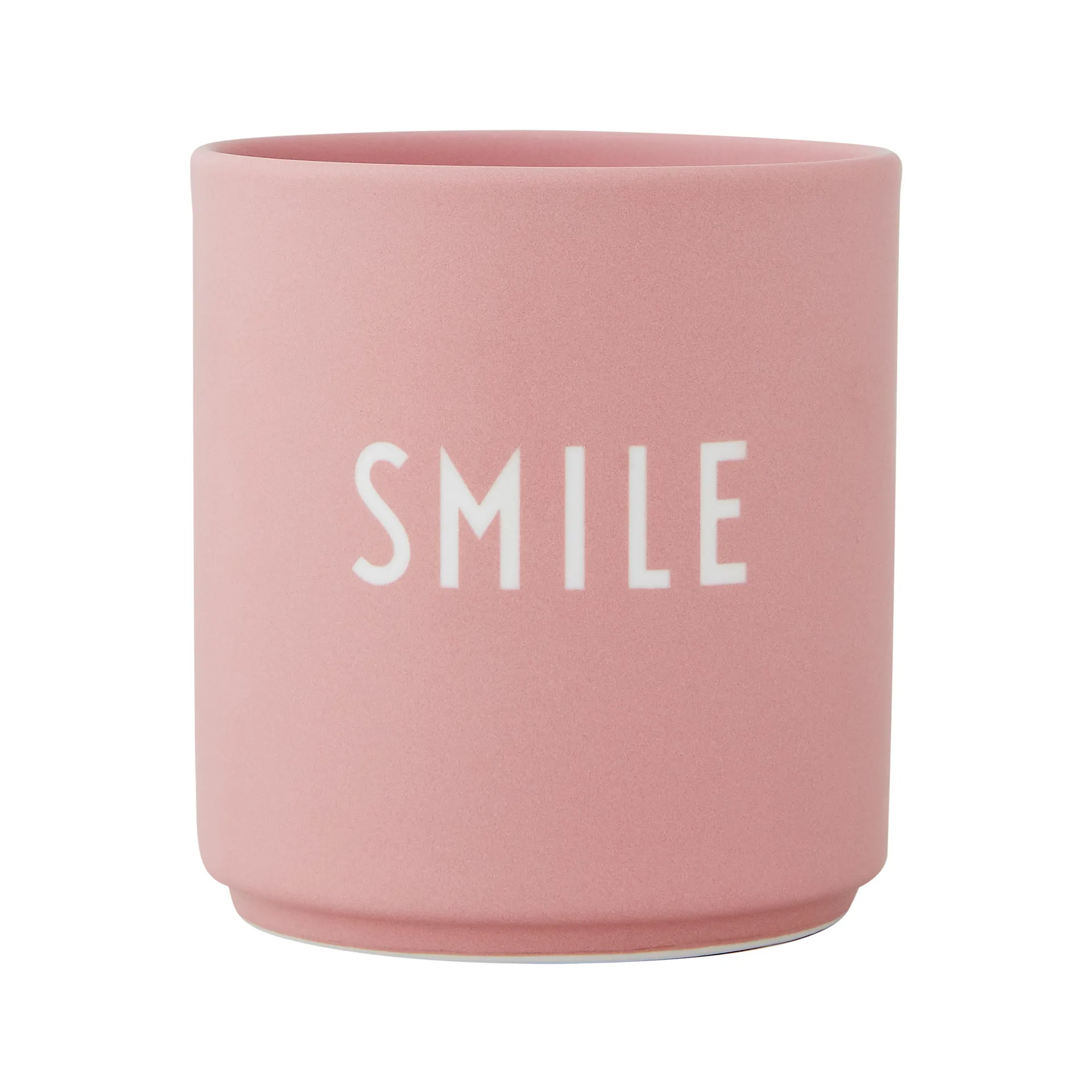 Design Letters ulubiony kubek 250 ml, Smile-old rose Design Letters