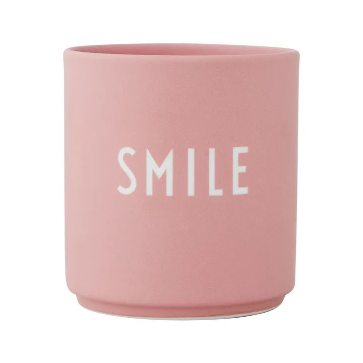 Design Letters ulubiony kubek 250 ml - Smile-old rose - Design Letters