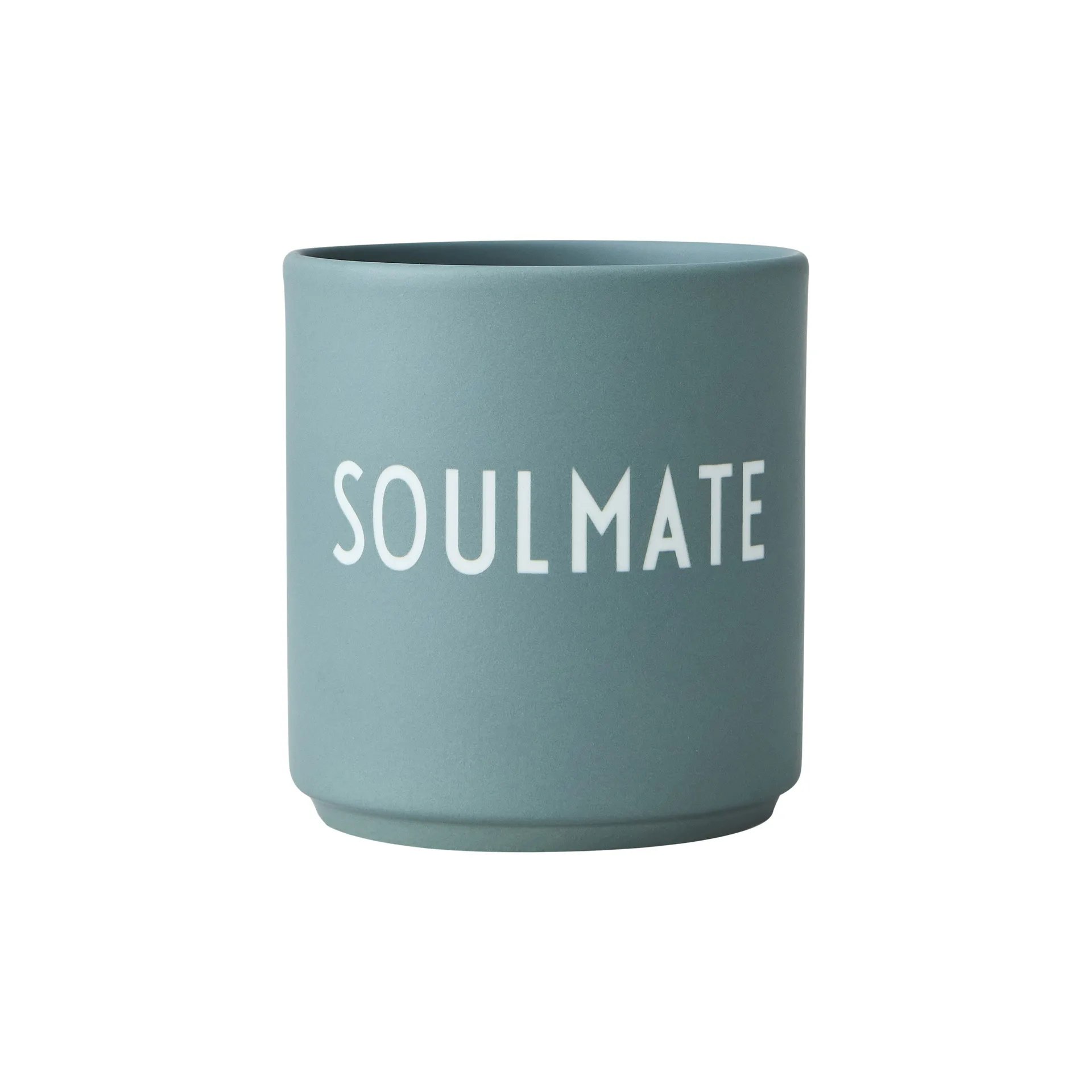 Design Letters ulubiony kubek 250 ml, Soulmate (Zielony) Design Letters