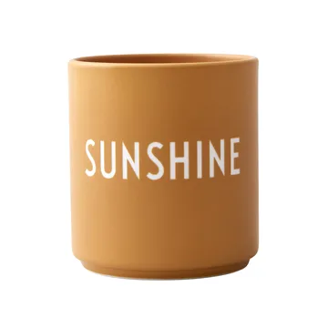 Design Letters ulubiony kubek 250 ml - Sunshine (Żółty) - Design Letters