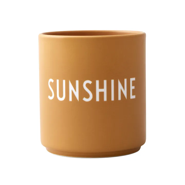 Design Letters ulubiony kubek 250 ml - Sunshine (Żółty) - Design Letters