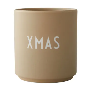 Design Letters ulubiony kubek 250 ml - Xmas-beige - Design Letters