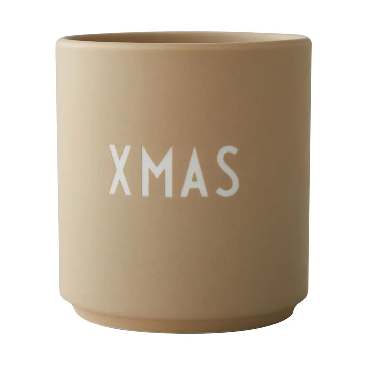 Design Letters ulubiony kubek 250 ml - Xmas-beige - Design Letters