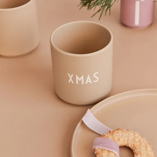 Design Letters ulubiony kubek 250 ml, Xmas-beige Design Letters